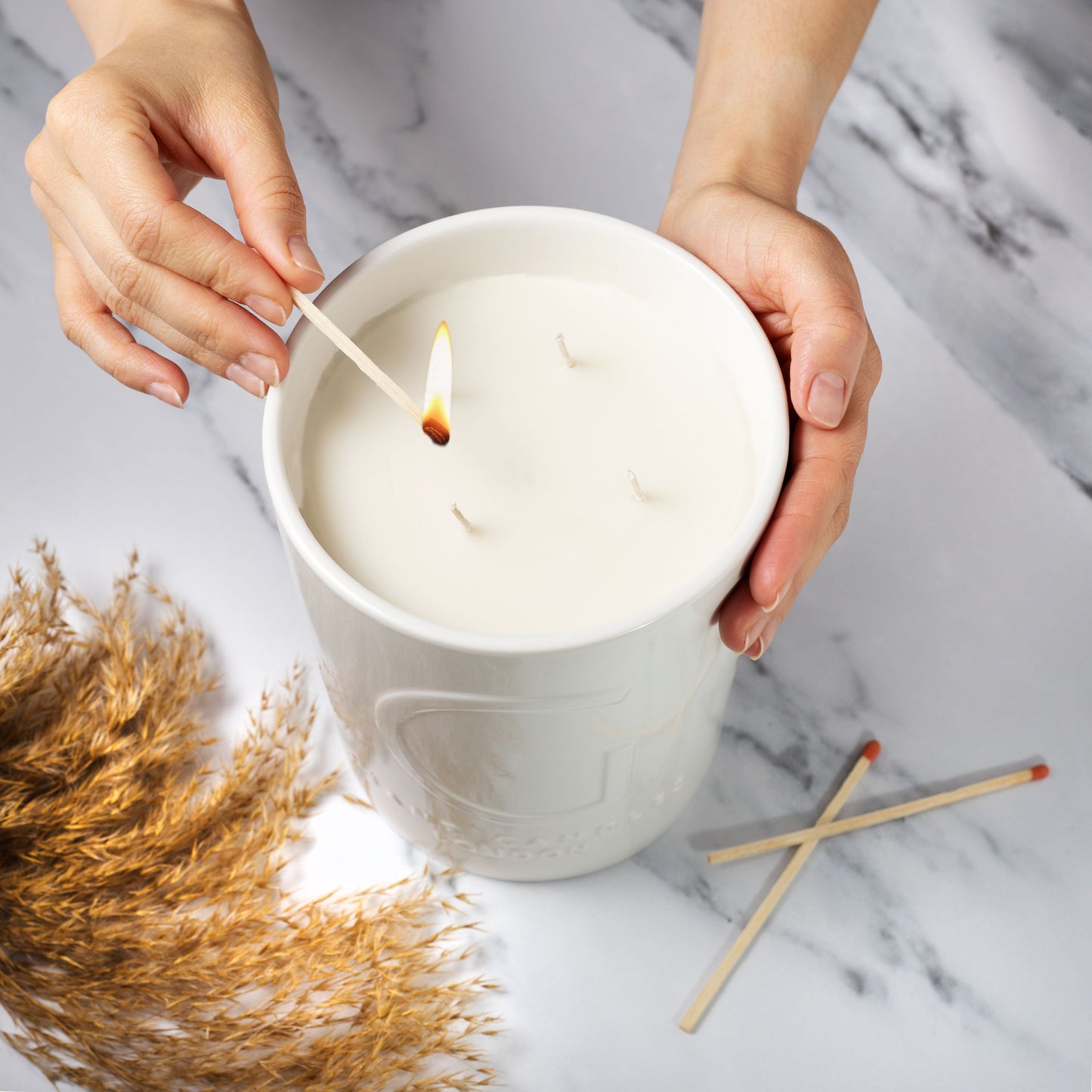 Signature Ceramic Candle